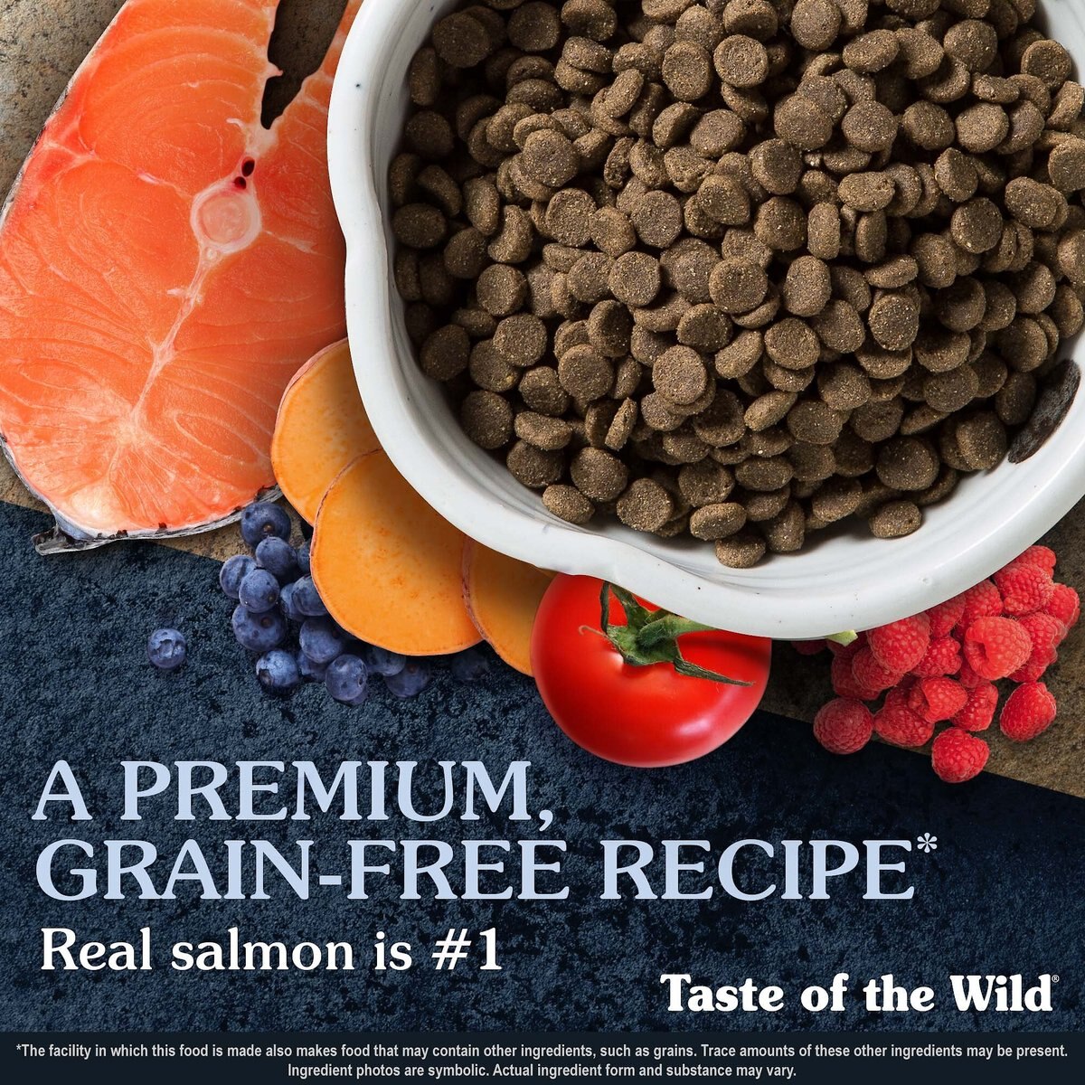 Taste of the Wild Pacific Stream Smoke-Flavored Salmon Grain-Free Dry Dog Food