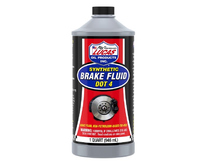 Lucas Oil Dot 4 Synthetic Brake Fluid， 32 oz. - 10788-6