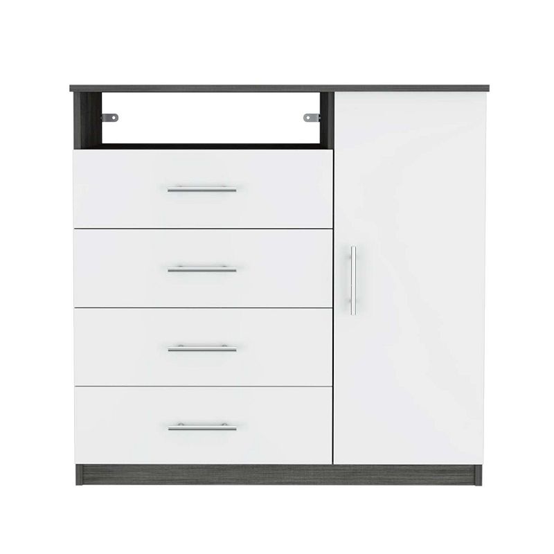 Carolina Four Drawer Dresser Single Door