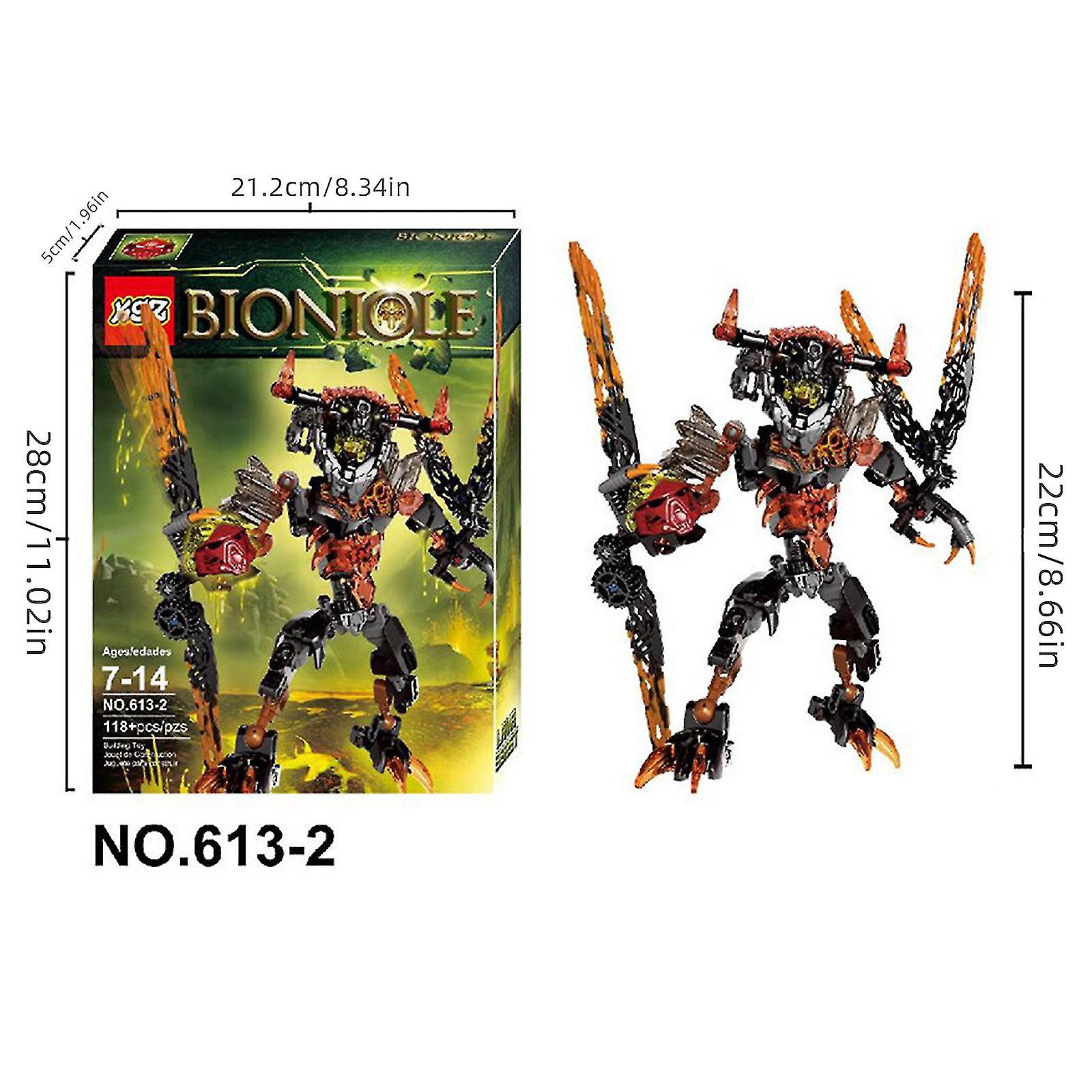 Heroes Biochemical Warrior Jungle Guardian Of The Grove Bionicle Ekimu The Msdk Maker Building Block Bricks Toys