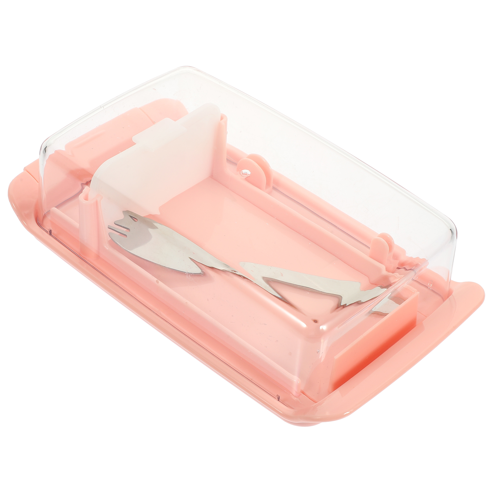 Stainless Steel Butter Cutter Cheese Butter Serving Storage Container Plate Butter Cheese Fresh Box