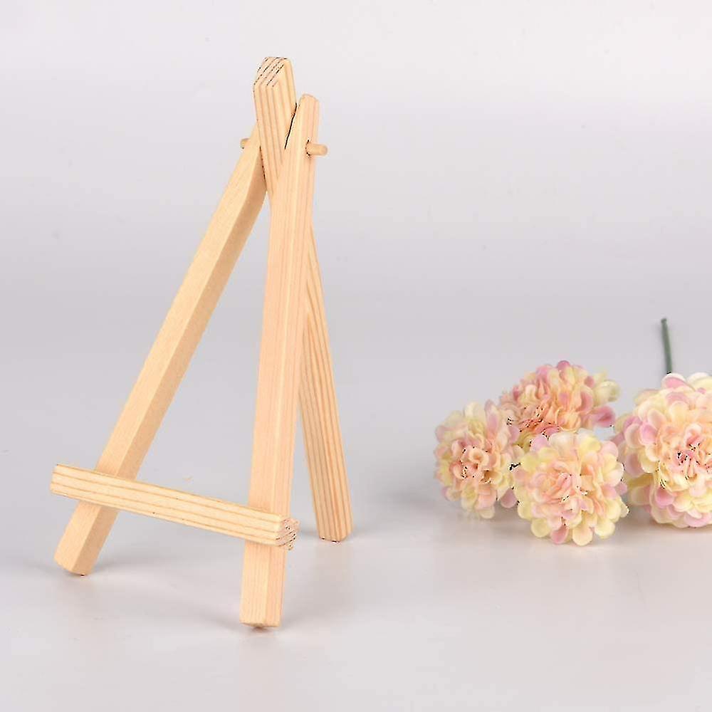 10 X Mini Easels，wooden Board Display，photo Memo Holder，place Card Holder