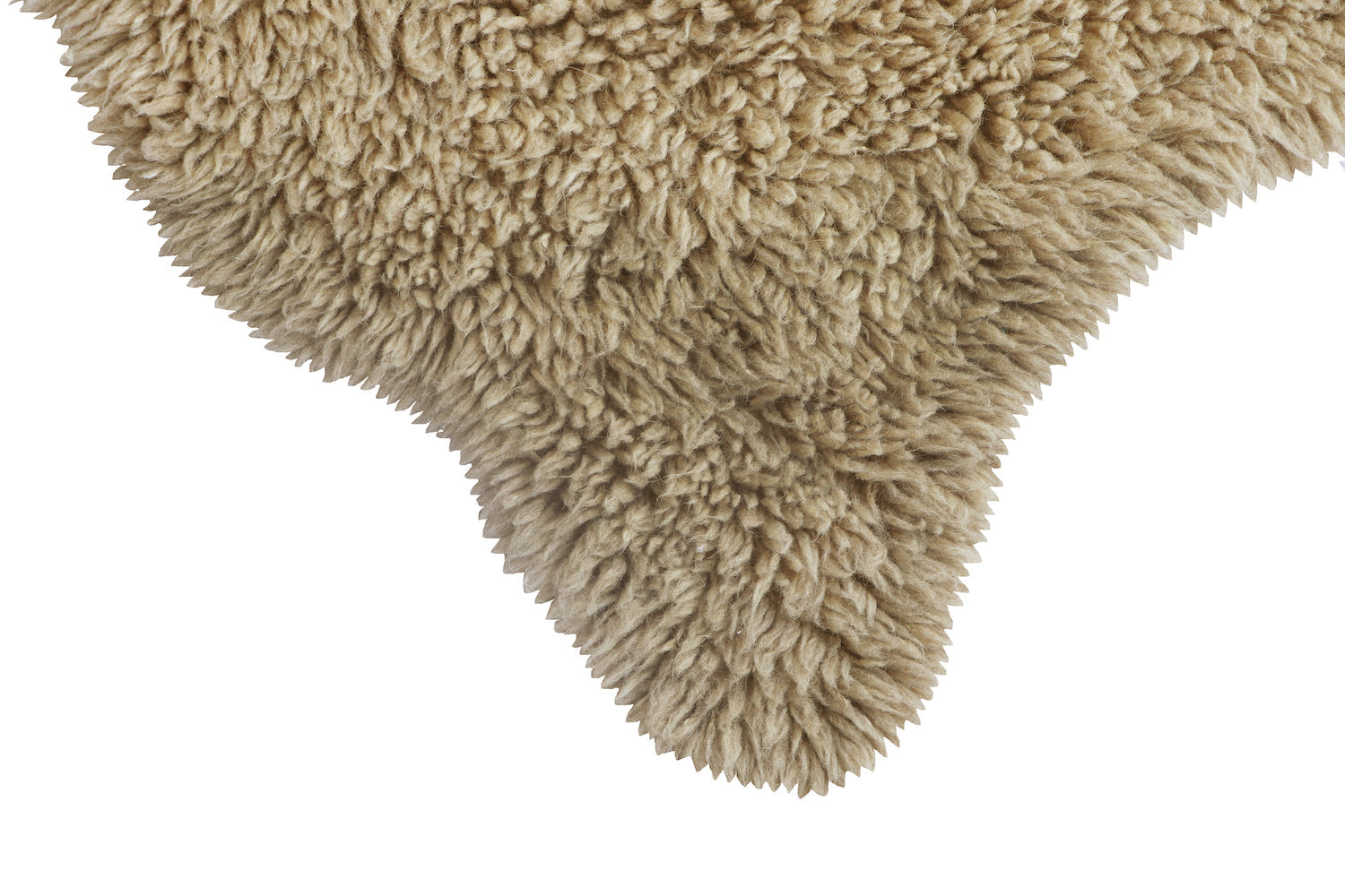 Sheep Beige Woolly Rug