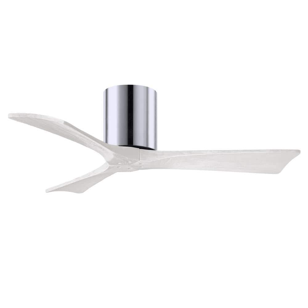 Matthews Fan Company Irene3H 42 in IndoorOutdoor Polished Chrome Ceiling Fan