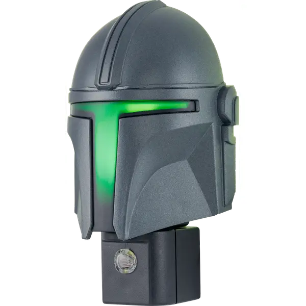 Star Wars Mini HeadLite LED Night Light， Light Sensing， Star Wars Mandalorian