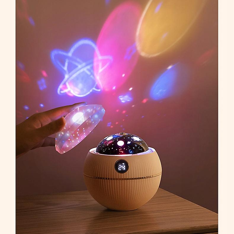 Humidifier Night Lamp Portable Mini Projector