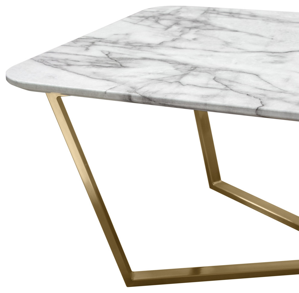 Vida Rectangle Cocktail Table  Gray   Contemporary   Coffee Tables   by AMOC  Houzz