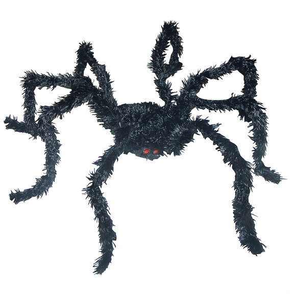 Morris Costumes SS87237 44 Long Hair Black Spider...