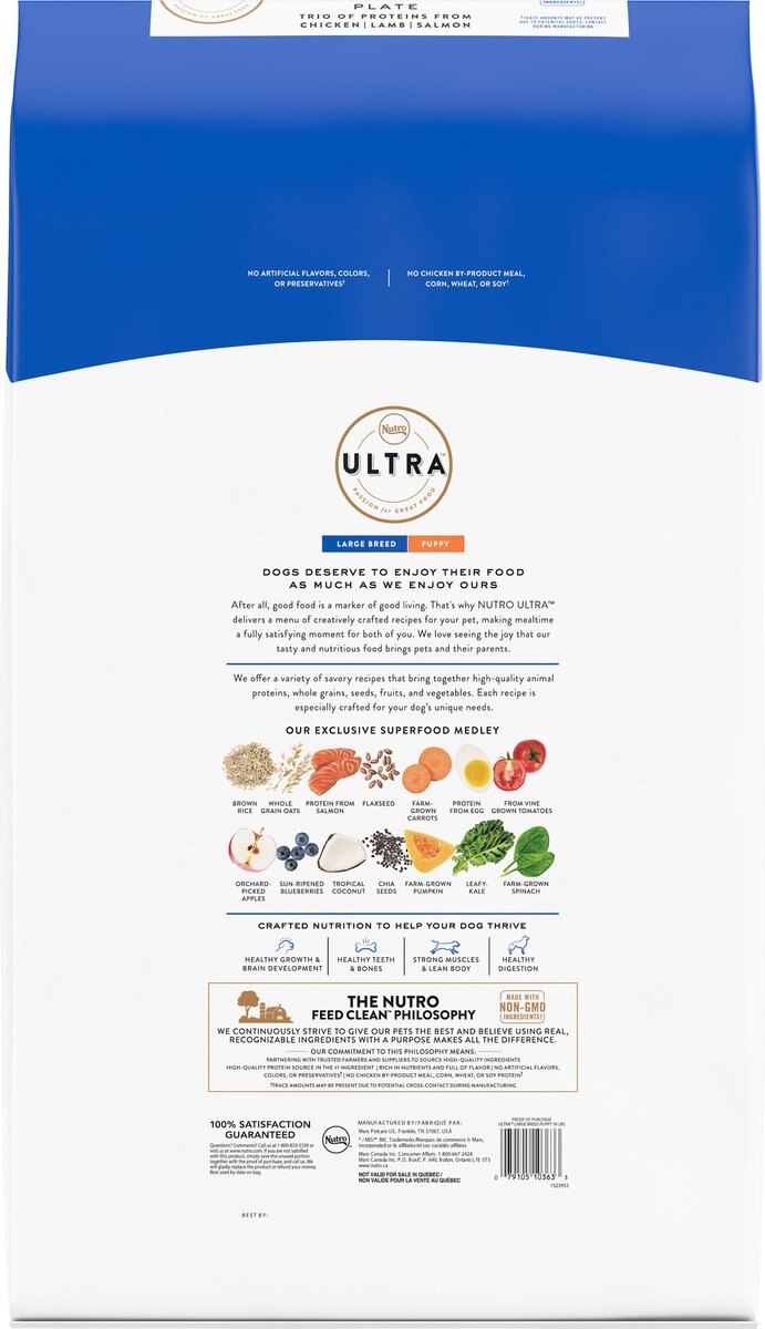 Nutro Ultra Large Breed Puppy Dry Dog Food