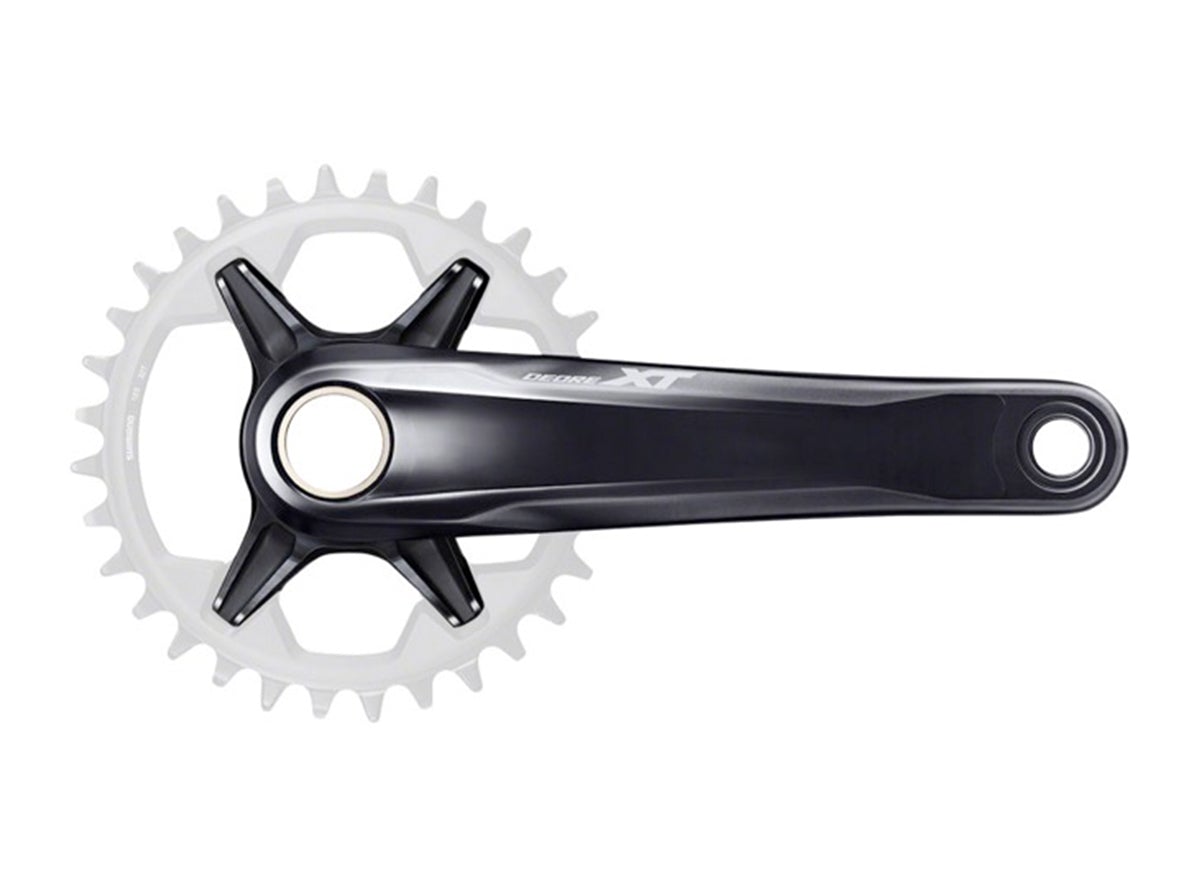 Shimano XT M8100 12 Spd Crank Arms - Black