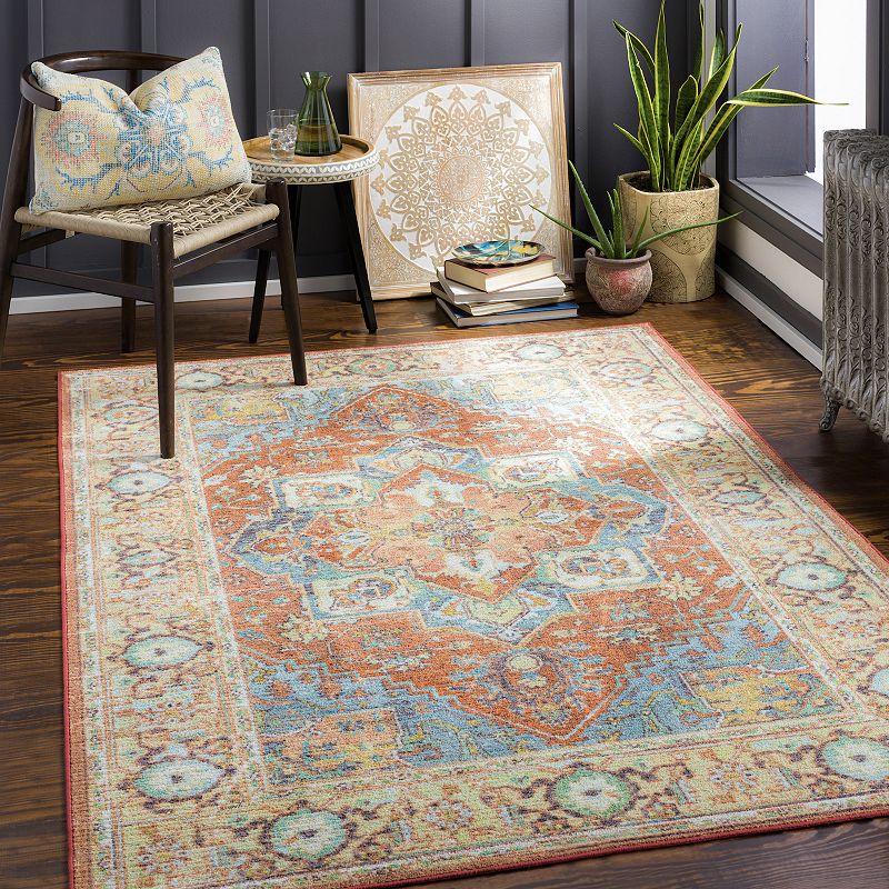 Decor 140 Alegre Traditional Washable Area Rug