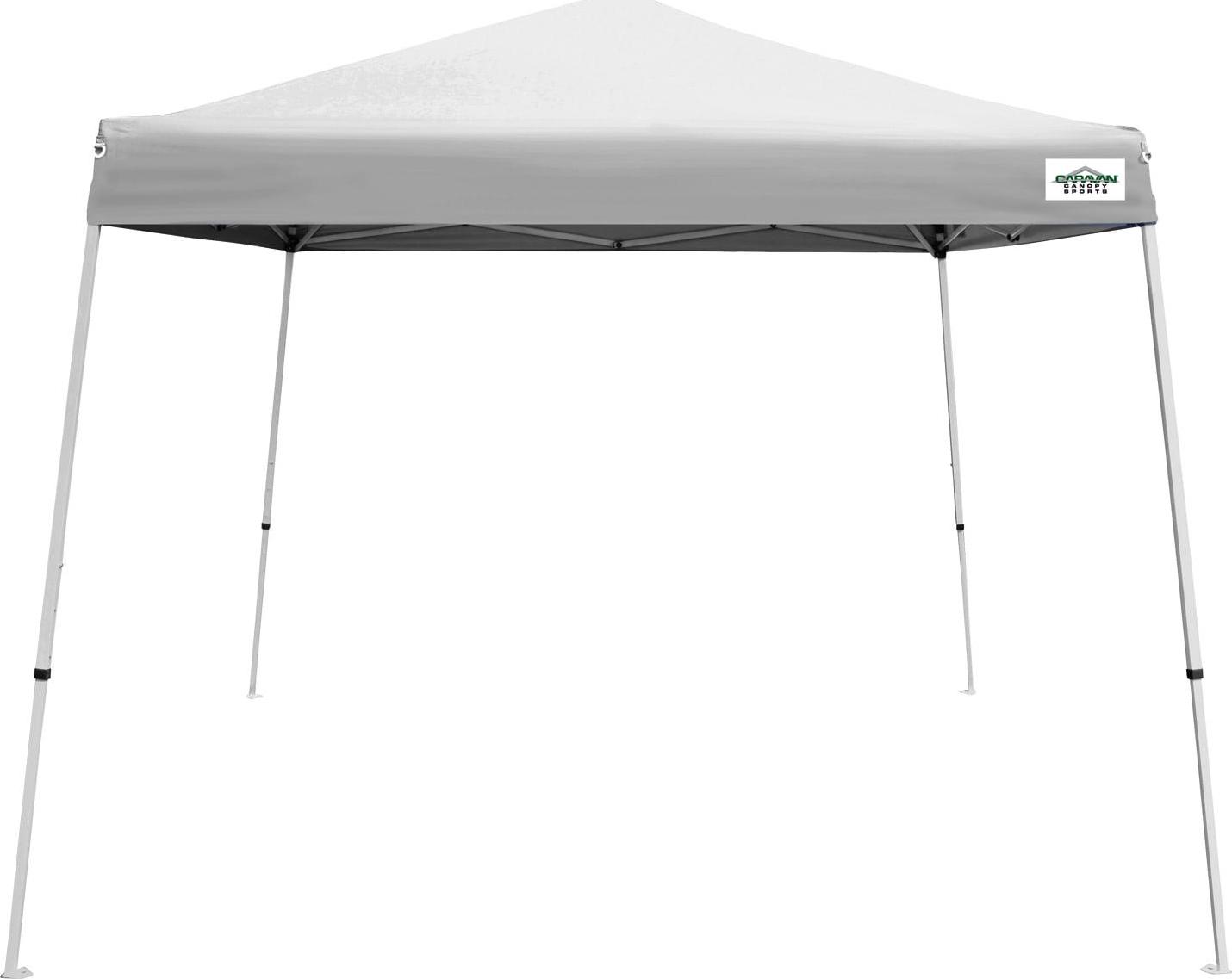 Caravan Global Canopy Sports 2 Instant 10and#8242; x 10and#8242; V-Series 2 Canopy， White