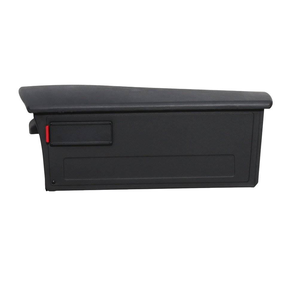 Gibraltar Mailboxes Mailsafe Large， Plastic， Locking， Post Mount Mailbox， Black， RSKB0000