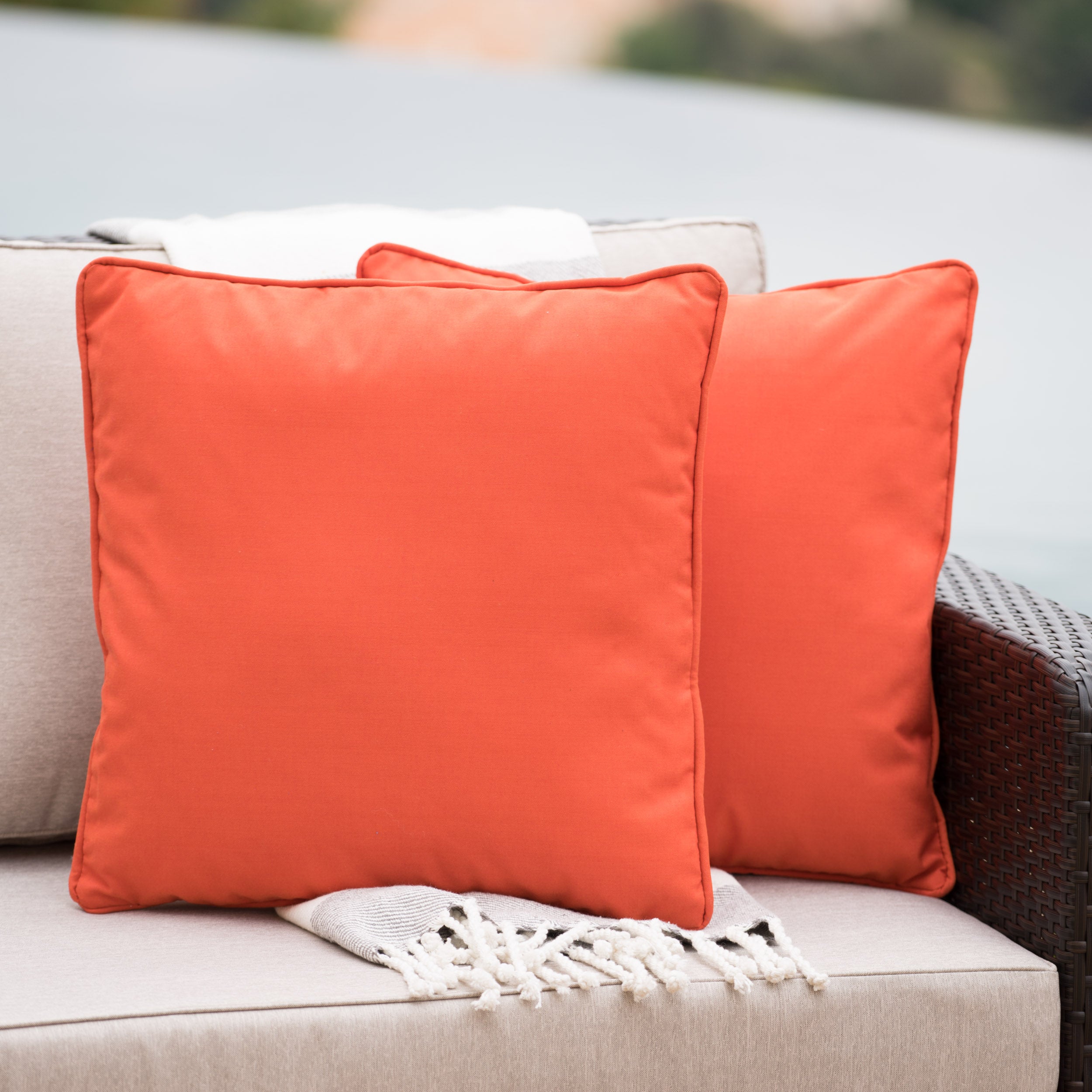 Corona Outdoor Patio Water Resistant Pillow