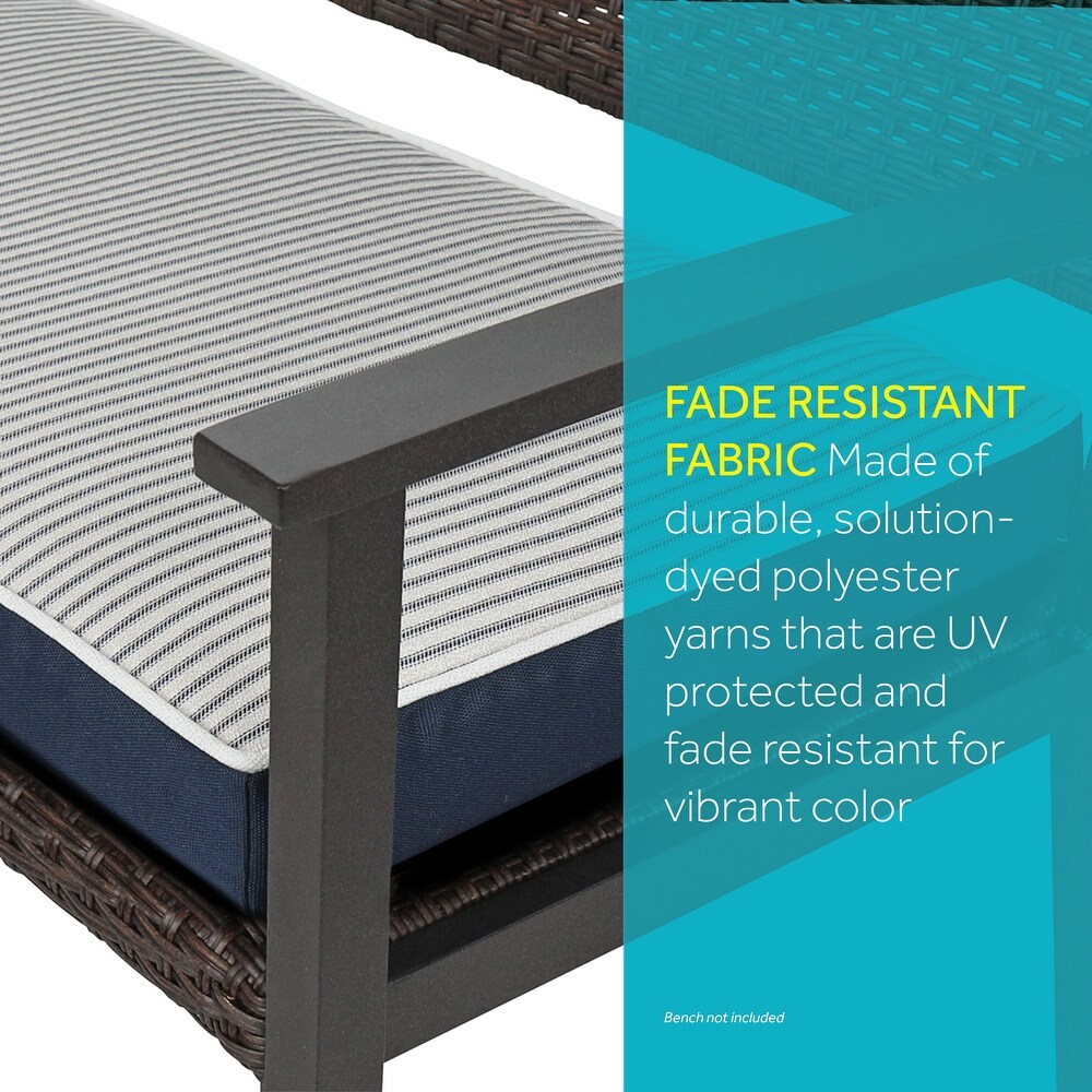 Outdoor/ Indoor Bench Cushion for Patio Furniture
