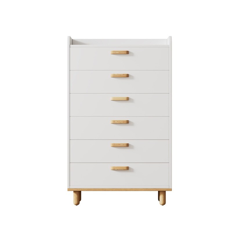 Modern Simple Style White Modern Chest for Bedroom