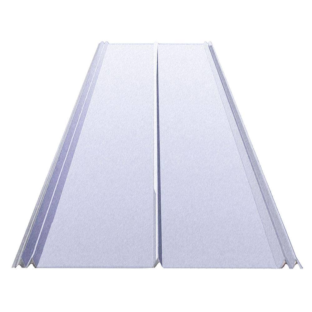 Gibraltar Building Products 12 ft. 5V Crimp Galvanized Steel 29-Gauge Roof Panel 13343