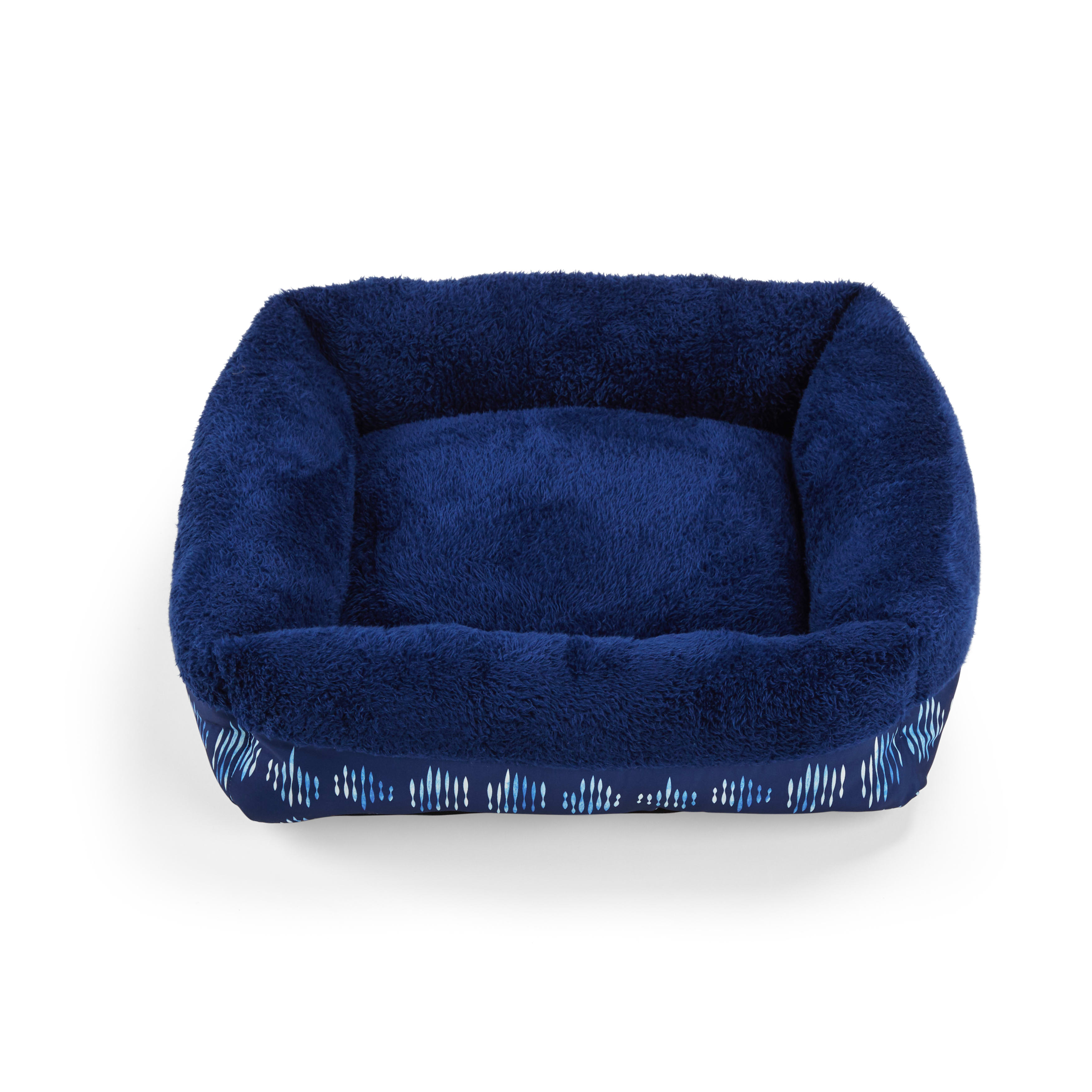 EVERYYAY Essentials Navy Snuggler Dog Beds， 21