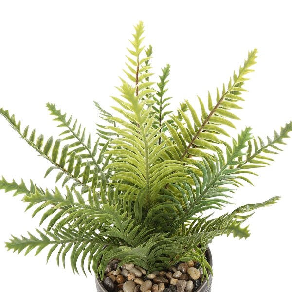 Green Faux Foliage Artificial Plant