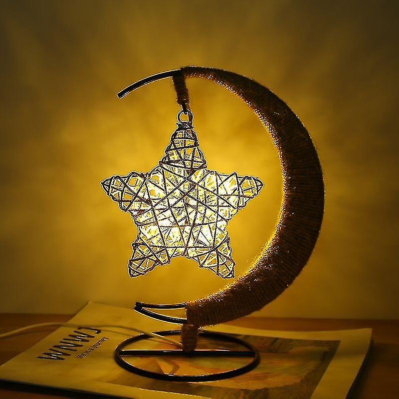 Lamps For Bedrooms Personalized Enchanting Night Light With Hanging Sepak Takraw Star For Kids Home