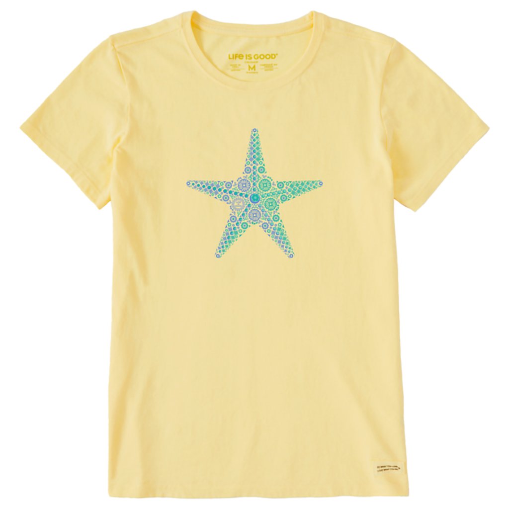 Life Is Good  Women's Primal Starfish Crusher Tee