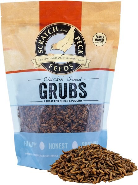 Scratch and Peck Feeds Cluckin' Good Grubs Poultry Treats