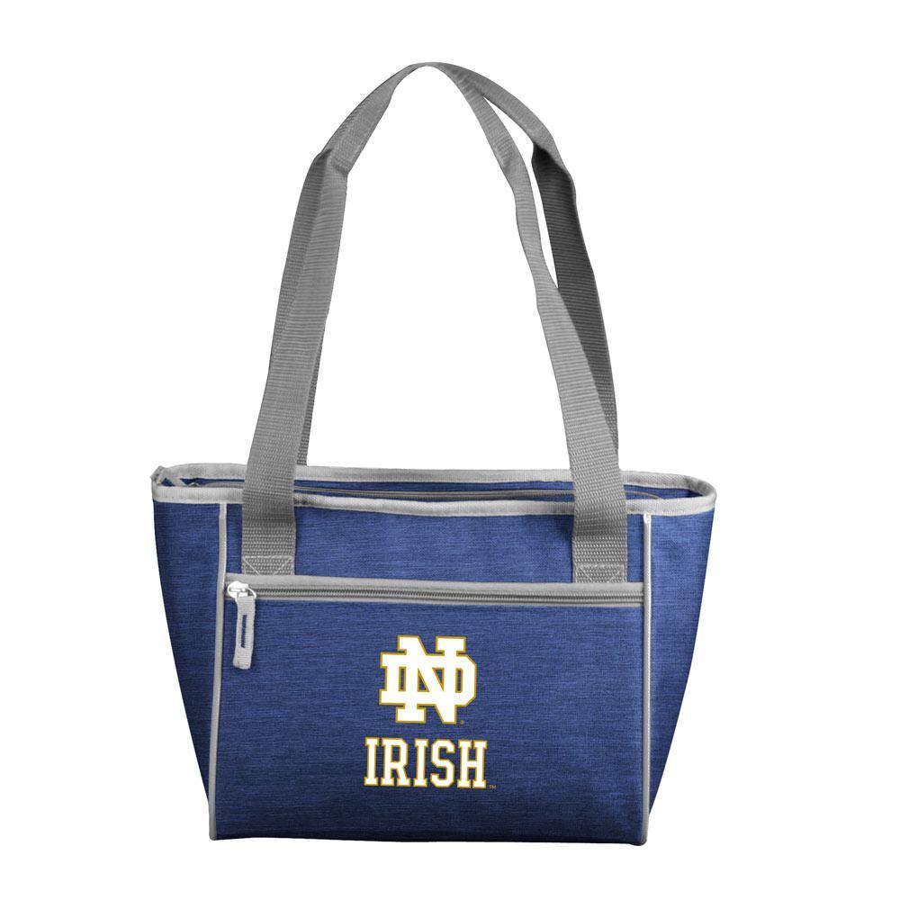 logobrands Notre Dame Crosshatch 16 Can Cooler Tote 190-83-CR1