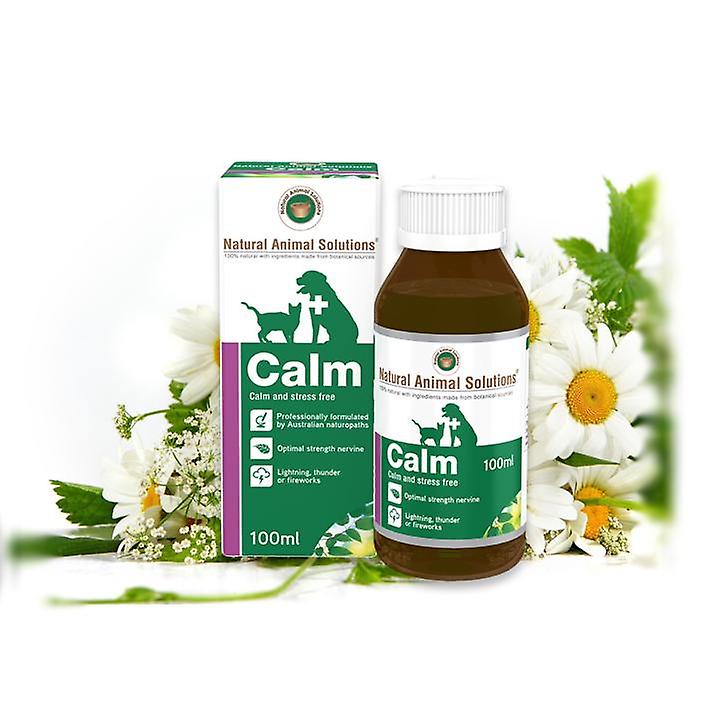 Natural Animal Solutions Calm Liquid Supplement For Pets Anxiety