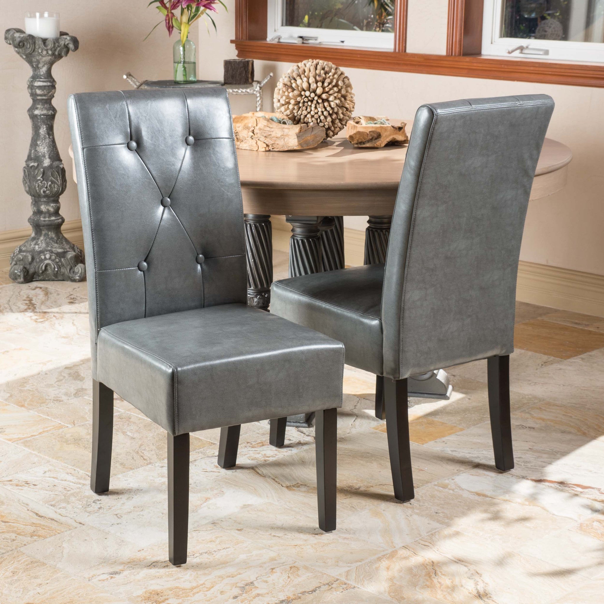 Alexander Bonded Leather Dining Chair