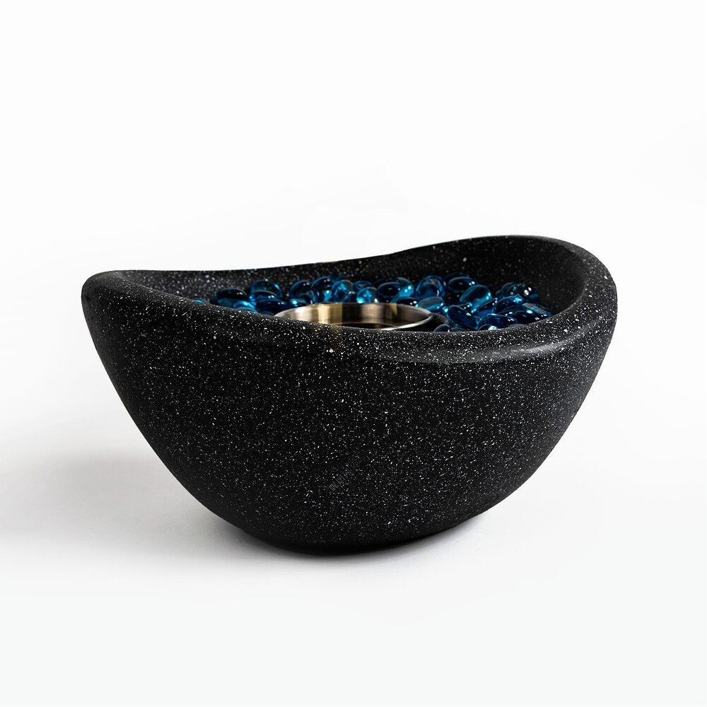 Tabletop Fire Pit for Indoor or Outdoor Use  Smokeless   Ethanol Fireplace  Portable Mini Fire Pit