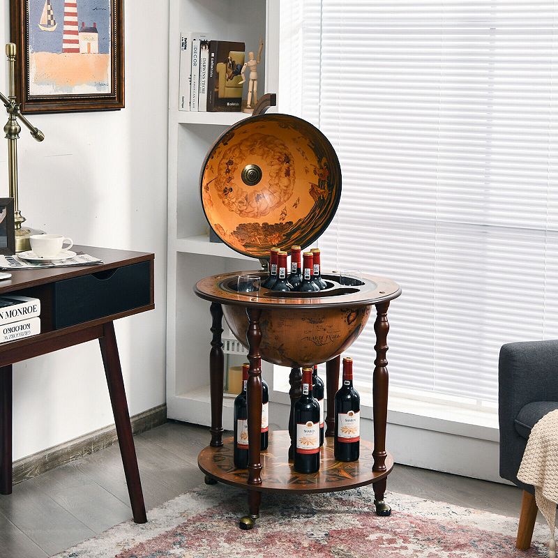 16th Century Italian Wine Cabinet with Wheels