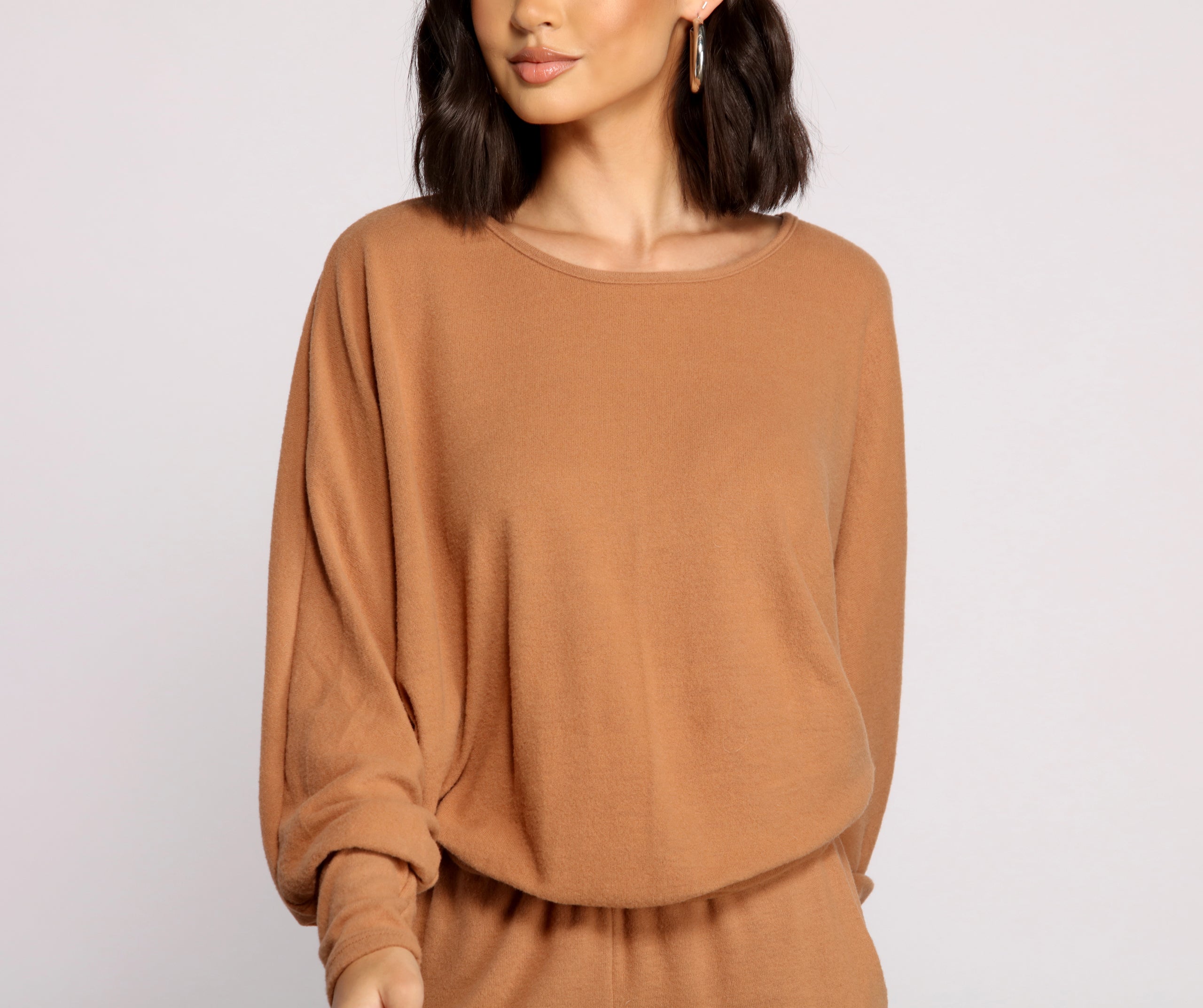 Keepin' Knit Basic Long Sleeve Top