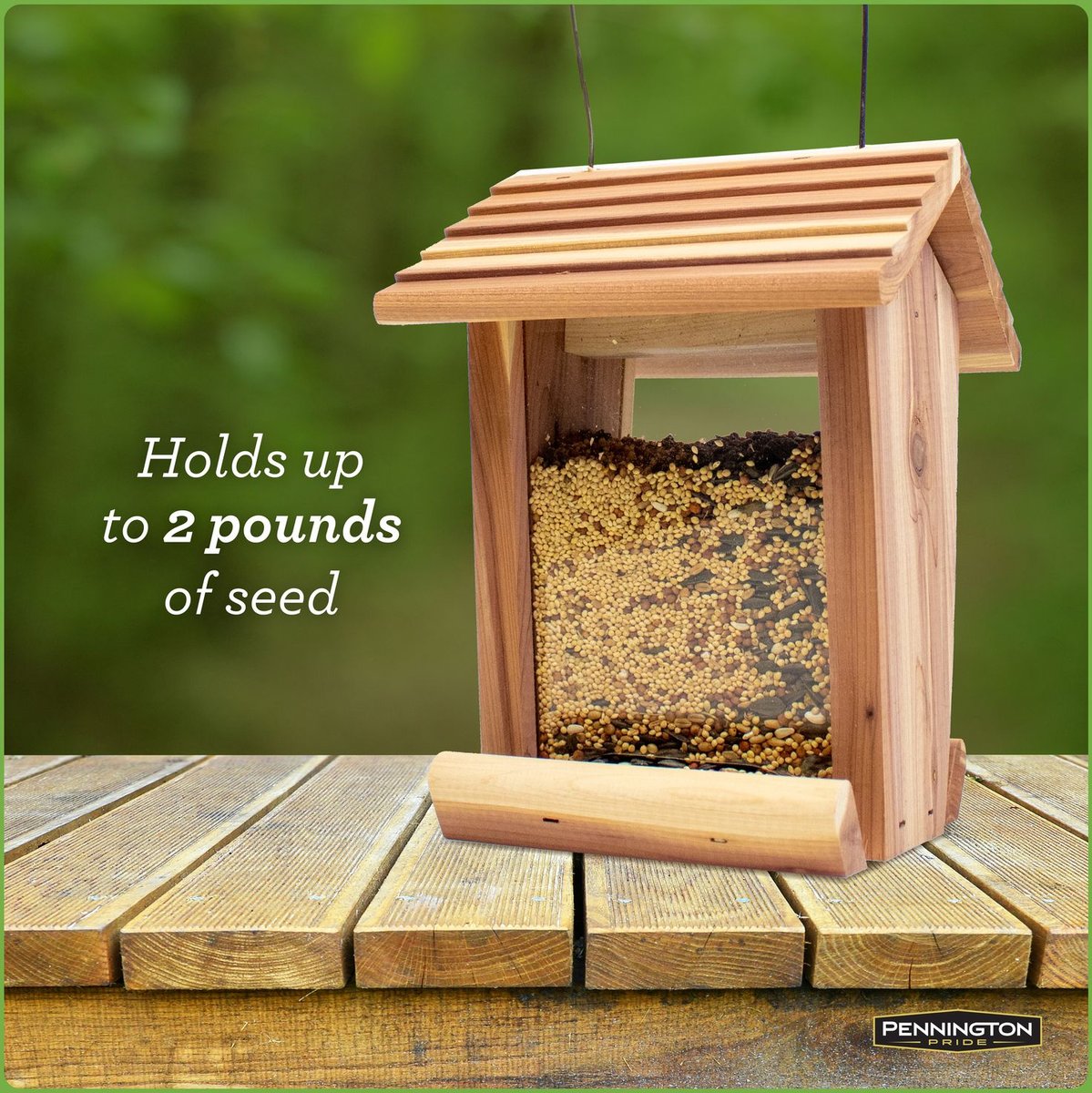 Pennington Penn Pride Cedar Treater Bird Feeder