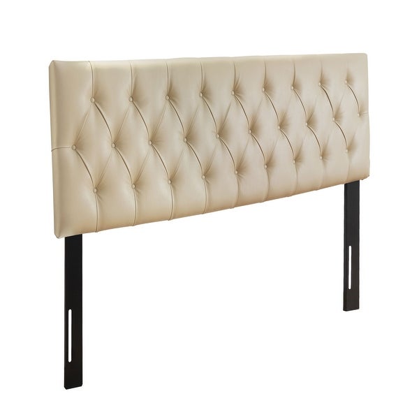 Abbyson Dawn Tufted Faux Leather Headboard - - 32411821