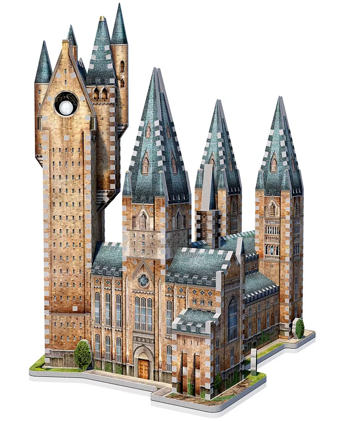 University Games Wrebbit Harry Potter Collection Hogwarts Castle 2 3D Puzzles Great Hall and Astronomy Tower  1725 Pieces