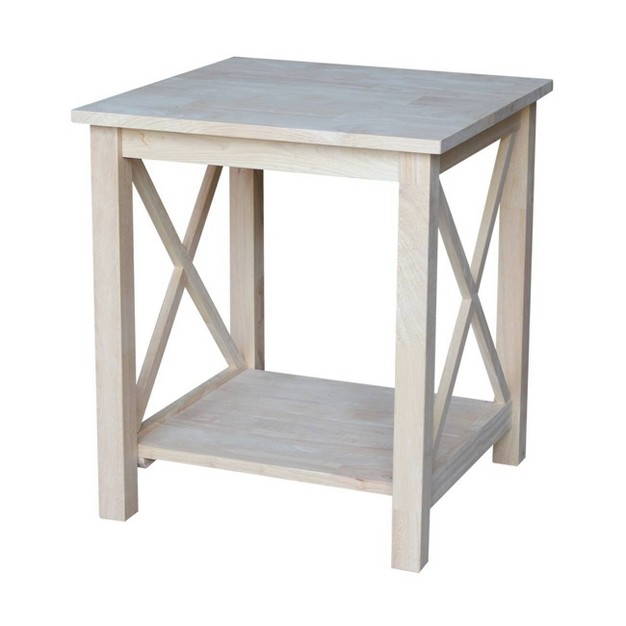 Hampton End Table International Concepts