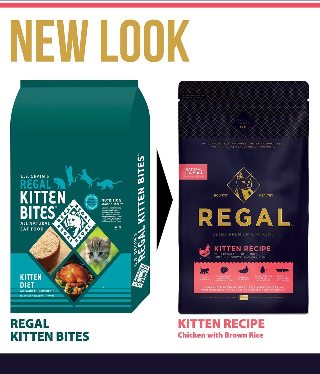 Regal Pet Foods Kitten Recipe Dry Cat Food