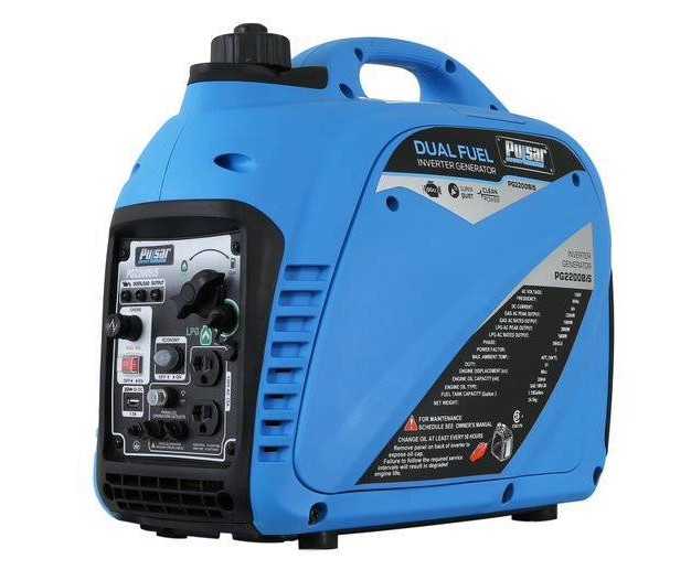 Pulsar 2200w Dual Fuel Propane amp Gasoline Inverter Generator