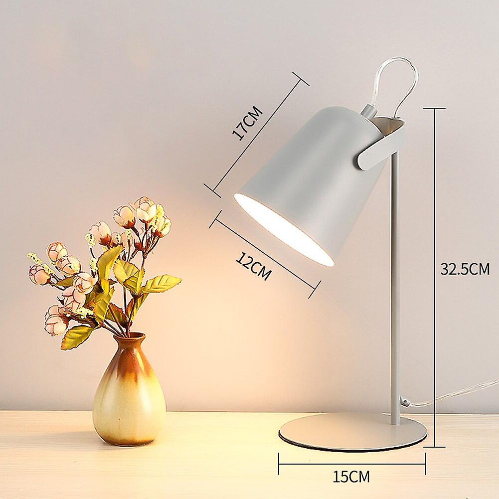 Led Desk Lamp Metal Nordic Table Lamp Eye Protection Reading Lamp Book Light For Reading Office Warm Light