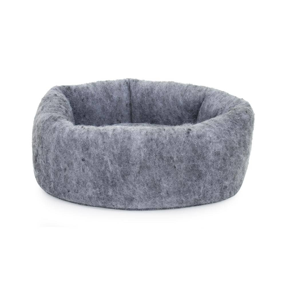 Carolina Pet Company Mysterious Kitty Kup Medium Charcoal Bed 01003