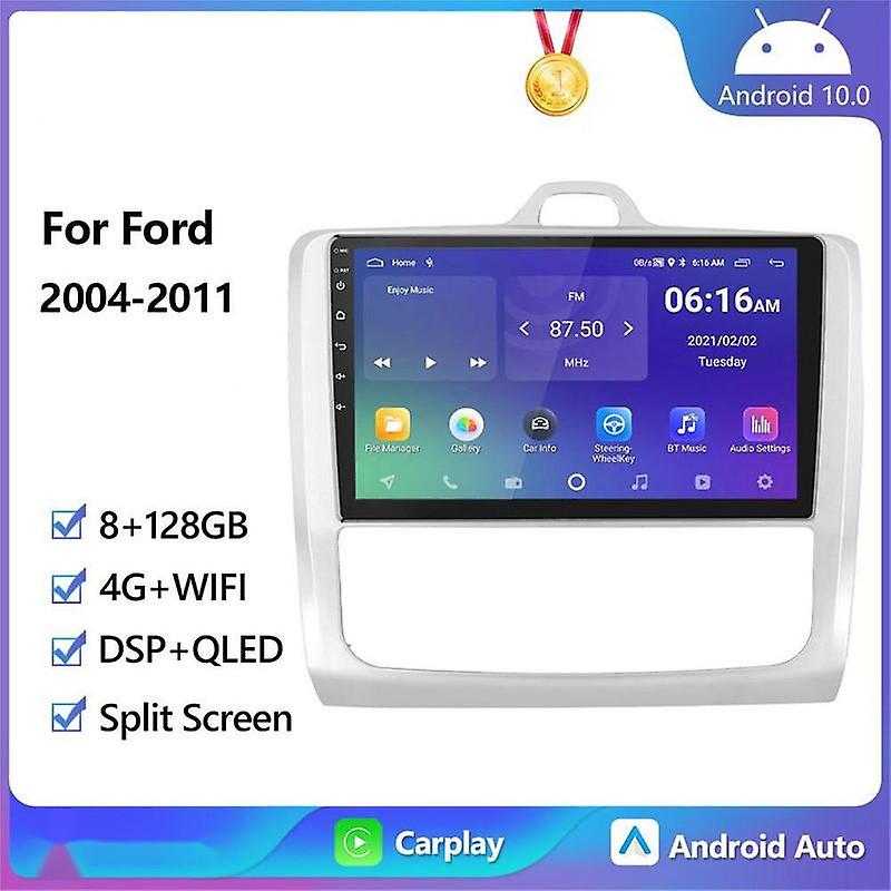 2 Din WiFi Car Radio for Ford Focus 2004-2011 Multimedia Player Android 10 GPS Navigation Head Unit