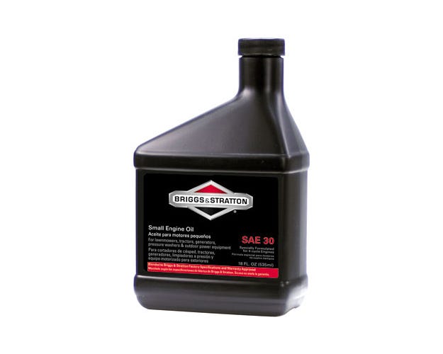 Briggs  Stratton Lawn Mower Small Engine Oil SAE 30 For 4-Cycle 18oz - 100005