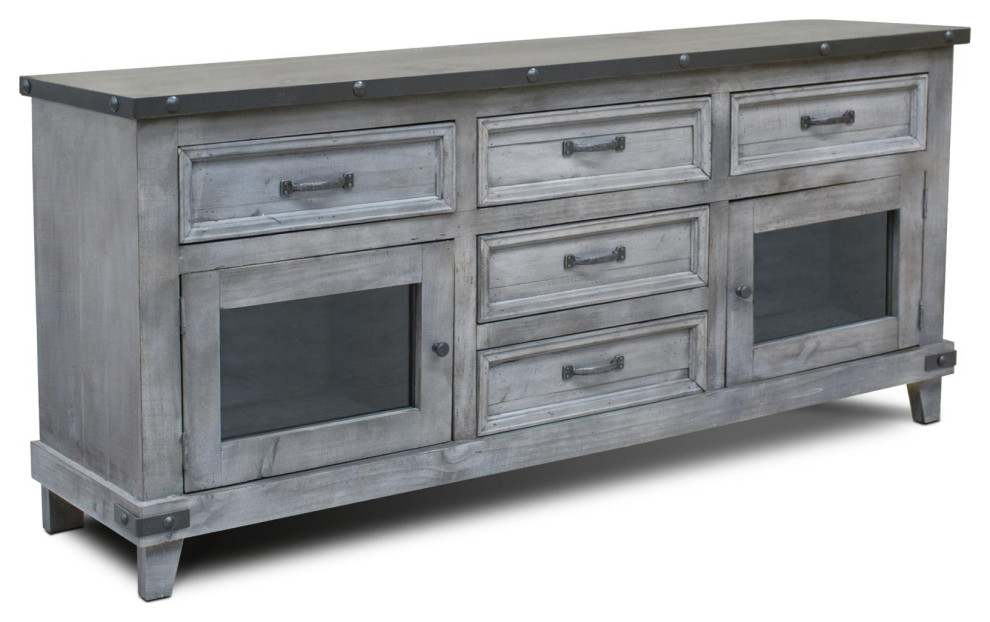 Bandit Entertainment Center   Farmhouse   Entertainment Centers And Tv Stands   by FoxDen Decor  Houzz