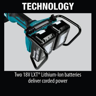 Makita 18V 5.0Ah X2 LXT Lithium-Ion (36V) Brushless Angle Grinder Kit XAG12PT1