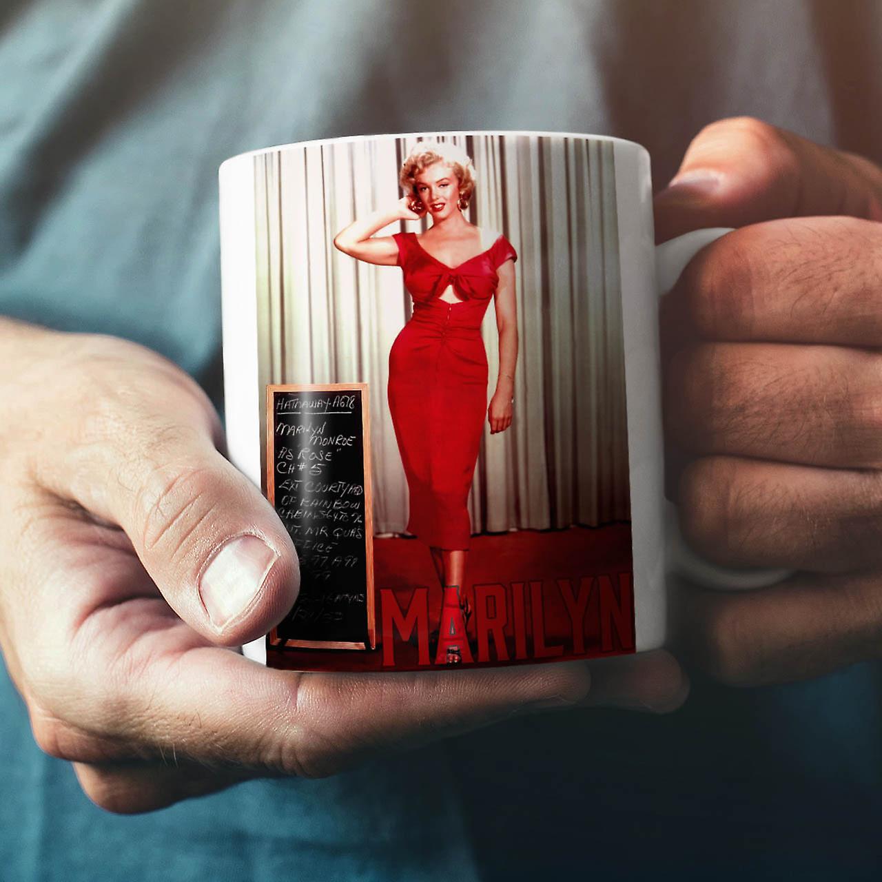 Marilyn Dress NEW White Tea Coffee Ceramic Mug 11 oz | Wellcoda