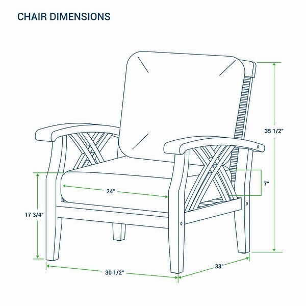 Cambridge Casual Carmel 3Piece Patio Chat Set with Cushions