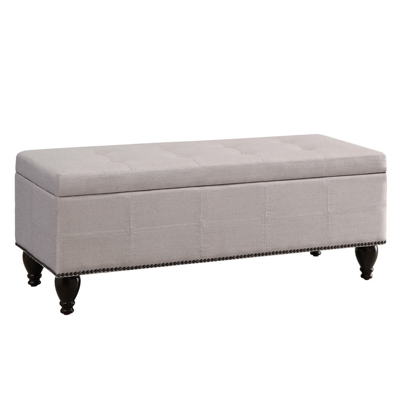 Copper Grove Bunlap Upholstered Storage Bench