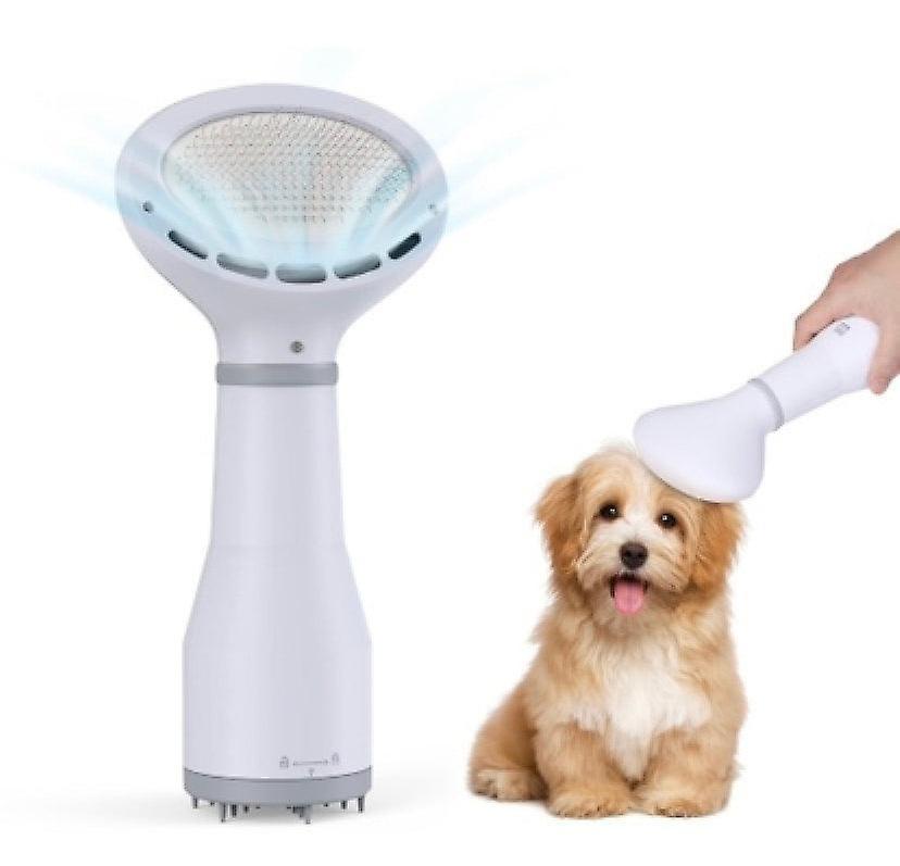 Pet dog cat grooming hair dryer slicker brush