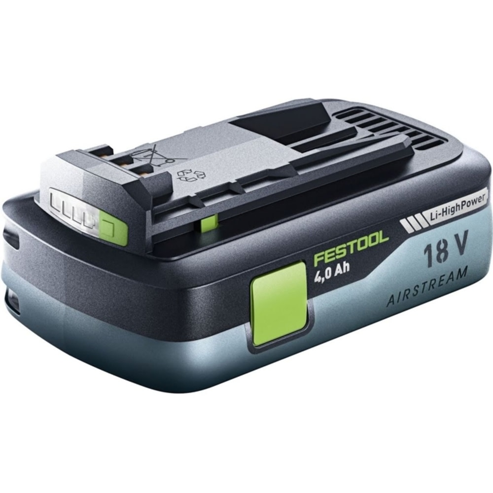 Festool Bluetooth 18V Airstream 4.0Ah High Power Compact Battery 205036 from Festool