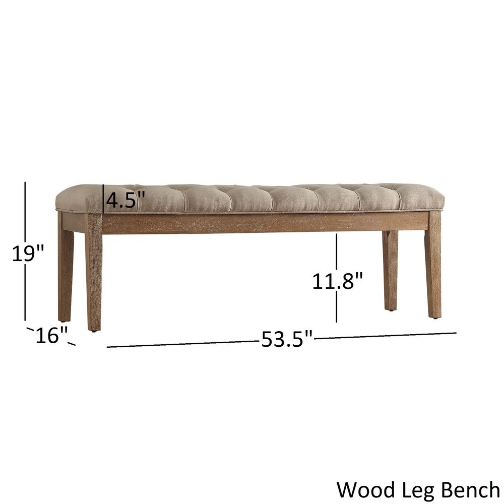 Paloma Reclaimed Wood Rectangular Dining Set with Cream Cotton Chairs by iNSPIRE Q Artisan